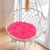 Maxbell Hanging Egg Chair Cushion Decor Rocking Chair Cushion for Sofa Patio Balcony Pink