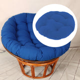 Maxbell Hanging Egg Chair Cushion Decor Rocking Chair Cushion for Sofa Patio Balcony Blue