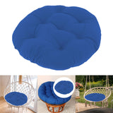 Maxbell Hanging Egg Chair Cushion Decor Rocking Chair Cushion for Sofa Patio Balcony Blue