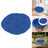 Maxbell Hanging Egg Chair Cushion Decor Rocking Chair Cushion for Sofa Patio Balcony Blue