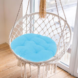 Maxbell Hanging Egg Chair Cushion Decor Rocking Chair Cushion for Sofa Patio Balcony Light Blue