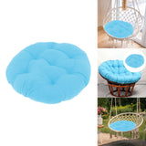 Maxbell Hanging Egg Chair Cushion Decor Rocking Chair Cushion for Sofa Patio Balcony Light Blue