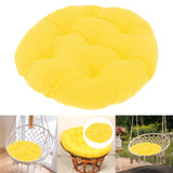Maxbell Hanging Egg Chair Cushion Decor Rocking Chair Cushion for Sofa Patio Balcony Yellow