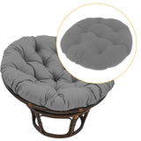 Maxbell Hanging Egg Chair Cushion Decor Rocking Chair Cushion for Sofa Patio Balcony Grey
