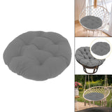 Maxbell Hanging Egg Chair Cushion Decor Rocking Chair Cushion for Sofa Patio Balcony Grey