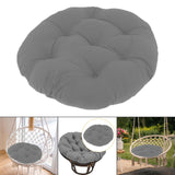 Maxbell Hanging Egg Chair Cushion Decor Rocking Chair Cushion for Sofa Patio Balcony Grey