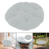 Maxbell Hanging Egg Chair Cushion Decor Rocking Chair Cushion for Sofa Patio Balcony Light Grey