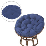 Maxbell Hanging Egg Chair Cushion Decor Rocking Chair Cushion for Sofa Patio Balcony Deep Blue