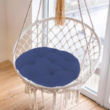 Maxbell Hanging Egg Chair Cushion Decor Rocking Chair Cushion for Sofa Patio Balcony Deep Blue