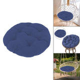 Maxbell Hanging Egg Chair Cushion Decor Rocking Chair Cushion for Sofa Patio Balcony Deep Blue