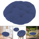Maxbell Hanging Egg Chair Cushion Decor Rocking Chair Cushion for Sofa Patio Balcony Deep Blue