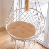 Maxbell Hanging Egg Chair Cushion Decor Rocking Chair Cushion for Sofa Patio Balcony Khaki