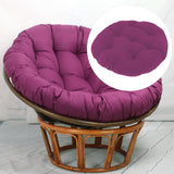 Maxbell Hanging Egg Chair Cushion Decor Rocking Chair Cushion for Sofa Patio Balcony Violet
