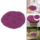 Maxbell Hanging Egg Chair Cushion Decor Rocking Chair Cushion for Sofa Patio Balcony Violet
