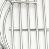 Maxbell Lump Charcoal Fire Basket with Handle Stainless Steel Charcoal Ash Collector