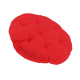 Maxbell Hanging Egg Chair Cushion Comfortable Replacement for Indoor Balcony Outdoor Red