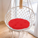 Maxbell Hanging Egg Chair Cushion Comfortable Replacement for Indoor Balcony Outdoor Red