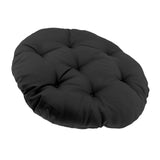 Maxbell Hanging Egg Chair Cushion Comfortable Replacement for Indoor Balcony Outdoor Black