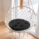 Maxbell Hanging Egg Chair Cushion Comfortable Replacement for Indoor Balcony Outdoor Black