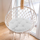 Maxbell Hanging Egg Chair Cushion Comfortable Replacement for Indoor Balcony Outdoor White
