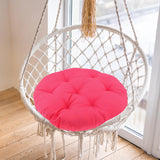 Maxbell Hanging Egg Chair Cushion Comfortable Replacement for Indoor Balcony Outdoor Pink