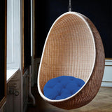 Maxbell Hanging Egg Chair Cushion Comfortable Replacement for Indoor Balcony Outdoor Blue