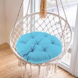 Maxbell Hanging Egg Chair Cushion Comfortable Replacement for Indoor Balcony Outdoor Light Blue