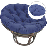 Maxbell Hanging Egg Chair Cushion Comfortable Replacement for Indoor Balcony Outdoor Deep Blue