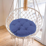Maxbell Hanging Egg Chair Cushion Comfortable Replacement for Indoor Balcony Outdoor Deep Blue