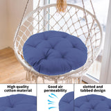 Maxbell Hanging Egg Chair Cushion Comfortable Replacement for Indoor Balcony Outdoor Deep Blue