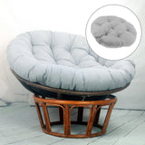 Maxbell Hanging Egg Chair Cushion Comfortable Replacement for Indoor Balcony Outdoor Light Grey