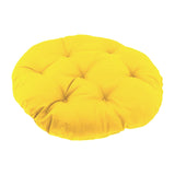 Maxbell Hanging Egg Chair Cushion Comfortable Replacement for Indoor Balcony Outdoor Yellow
