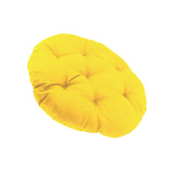 Maxbell Hanging Egg Chair Cushion Comfortable Replacement for Indoor Balcony Outdoor Yellow