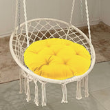 Maxbell Hanging Egg Chair Cushion Comfortable Replacement for Indoor Balcony Outdoor Yellow