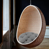 Maxbell Hanging Egg Chair Cushion Comfortable Replacement for Indoor Balcony Outdoor Grey