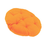 Maxbell Hanging Egg Chair Cushion Comfortable Replacement for Indoor Balcony Outdoor Orange