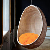 Maxbell Hanging Egg Chair Cushion Comfortable Replacement for Indoor Balcony Outdoor Orange