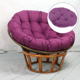 Maxbell Hanging Egg Chair Cushion Comfortable Replacement for Indoor Balcony Outdoor Violet