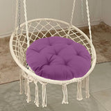 Maxbell Hanging Egg Chair Cushion Comfortable Replacement for Indoor Balcony Outdoor Violet