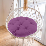 Maxbell Hanging Egg Chair Cushion Comfortable Replacement for Indoor Balcony Outdoor Violet
