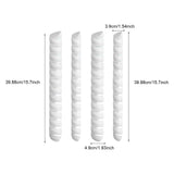 Maxbell 4x Trunk Wrap Plants Guard Sturdy Wildlife Protection Spiral Trunk Protector White