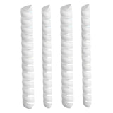 Maxbell 4x Trunk Wrap Plants Guard Sturdy Wildlife Protection Spiral Trunk Protector White