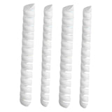 Maxbell 4x Trunk Wrap Plants Guard Sturdy Wildlife Protection Spiral Trunk Protector White