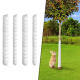 Maxbell 4x Trunk Wrap Plants Guard Sturdy Wildlife Protection Spiral Trunk Protector White