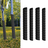 Maxbell 4x Trunk Wrap Plants Guard Sturdy Wildlife Protection Spiral Trunk Protector Black