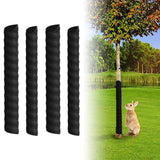 Maxbell 4x Trunk Wrap Plants Guard Sturdy Wildlife Protection Spiral Trunk Protector Black