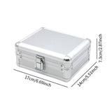 Maxbell Electricians Tool Box with Foam Liner Empty Convenient Small Parts Organizer