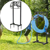Maxbell Garden Hose Reel Holder Stable Organiser Ground Insert for Home Yard Outside