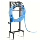 Maxbell Garden Hose Reel Holder Stable Organiser Ground Insert for Home Yard Outside