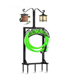 Maxbell Garden Water Hose Holder Organizer Stand for Supports 150 ft Hose Patch Lawn